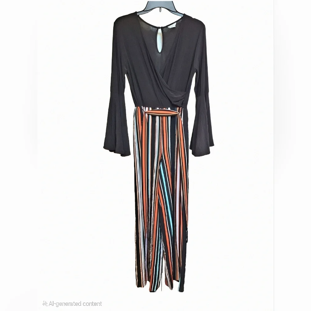 Medium Cato Striped Jumpsuit - Picture 2 of 6